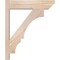 Ekena Millwork Balboa Slat Smooth Outlooker, Douglas Fir, 5 1/2"W x 20"D x 24"H OUT06X20X24BOA06SDF - alternate 4